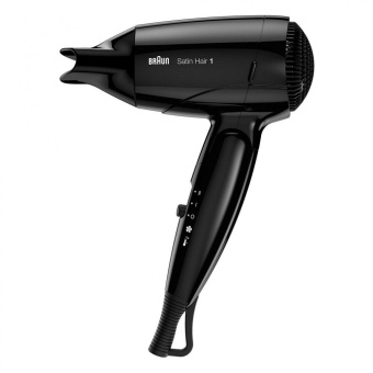Фен Braun BRHD130E 1200Вт черный - купить недорого с доставкой в интернет-магазине