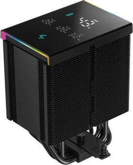 Устройство охлаждения(кулер) Deepcool AK500 Digital Pro ARGB Soc-AM5/AM4/1200/1700/1851 черный 4-pin 25dB Al+Cu LCD 240W 1346gr Ret (R-AK500-BKAPMN-G) - цена, купить или заказать с доставкой в интернет-магазине Устройство охлаждения(кулер) Deepcool AK500 Digital Pro ARGB Soc-AM5/AM4/1200/1700/1851 черный 4-pin 25dB Al+Cu LCD 240W 1346gr Ret (R-AK500-BKAPMN-G) - купить недорого с доставкой в интернет-магазине