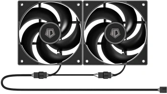 Корпус ID-Cooling Flow 500 Air черный без БП mATX 8x120mm 1x140mm 1xUSB3.0 audio bott PSU - купить недорого с доставкой в интернет-магазине