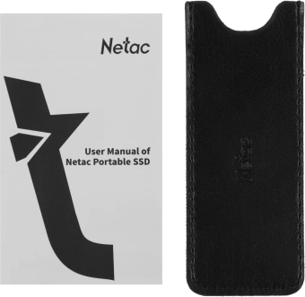 Накопитель SSD Netac USB-C 2Tb NT01ZSLIM-002T-32BK Z Slim 1.8" черный - купить недорого с доставкой в интернет-магазине