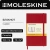 Блокнот Moleskine CLASSIC MM710R Pocket 90x140мм 192стр. линейка твердая обложка красный - купить недорого с доставкой в интернет-магазине