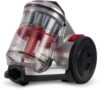 Пылесос Hyundai HYV-C2950 2400Вт серебристый/красный - купить недорого с доставкой в интернет-магазине