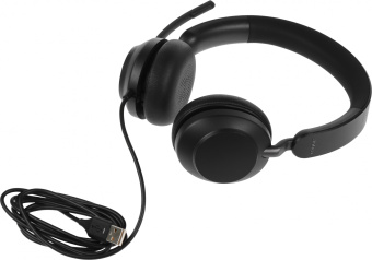 Наушники с микрофоном Jabra Evolve2 40 черный накладные USB оголовье (24189-999-999) - цена, купить или заказать с доставкой в интернет-магазине Наушники с микрофоном Jabra Evolve2 40 черный накладные USB оголовье (24189-999-999) - купить недорого с доставкой в интернет-магазине