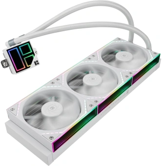 Система водяного охлаждения Thermalright Frozen Infinity 360 ARGB Soc-AM5/AM4/1200/1700/1851 белый 4-pin 28.2dB Al Ret (F-INFINITY-360-WH) - купить недорого с доставкой в интернет-магазине