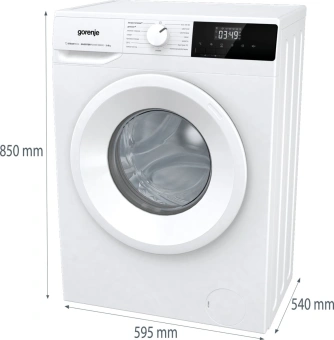 Стиральная машина Gorenje WNHPI84AS/R класс: A загр.фронтальная макс.:8кг белый инвертор - купить недорого с доставкой в интернет-магазине