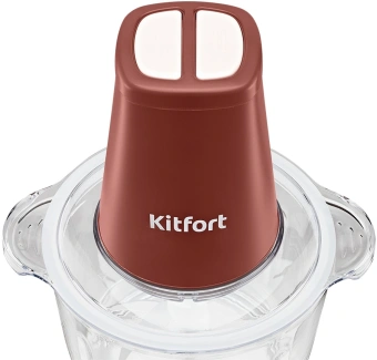 Измельчитель электрический Kitfort КТ-3534 2л. 500Вт красный - купить недорого с доставкой в интернет-магазине