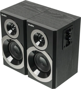 Колонки Sven SPS-619 2.0 черный 20Вт - купить недорого с доставкой в интернет-магазине