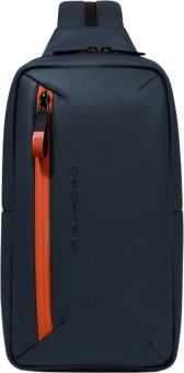 Рюкзак слинг Piquadro Corner 2.0 CA6466C2OW/BLU синий полиэстер - купить недорого с доставкой в интернет-магазине