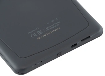 Электронная книга Digma K2 6" E-ink HD Pearl 758x1024 600MHz/4Gb/microSDHC/подсветка дисплея темно-серый - купить недорого с доставкой в интернет-магазине