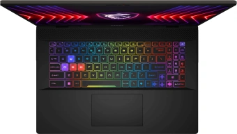 Ноутбук MSI Sword 17 HX B14VGKG-048XRU Core i9 14900HX 16Gb SSD1Tb NVIDIA GeForce RTX4070 8Gb 17" IPS QHD+ (2560x1600) noOS grey space WiFi BT Cam (9S7-17T214-048) - купить недорого с доставкой в интернет-магазине