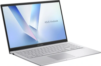 Ноутбук Asus Vivobook 15 X1504MA-BQ056 Core 3 310 8Gb SSD512Gb Intel Graphics 15.6" IPS FHD (1920x1080) без ОС silver WiFi BT Cam (90NB17I2-M01360) - купить недорого с доставкой в интернет-магазине