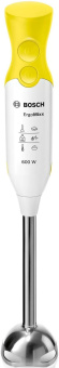 Блендер погружной Bosch MSM66110Y 600Вт белый/желтый - купить недорого с доставкой в интернет-магазине