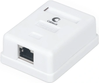 Розетка Cabeus WS-8P8C-CAT.6-SH-1 комп.RJ45 кат.6 - купить недорого с доставкой в интернет-магазине