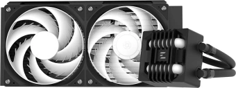 Система водяного охлаждения Zalman Alpha2 SE A24 Soc-AM5/AM4/1200/1700/1851 черный 4-pin 29.7dB Al Ret (ALPHA2 SE A24 BLACK) - купить недорого с доставкой в интернет-магазине