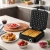 Вафельница Kitfort КТ-5606 1500Вт черный - купить недорого с доставкой в интернет-магазине