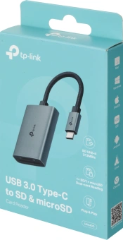 Устройство чтения карт памяти USB Type-C TP-Link UA440C серый - купить недорого с доставкой в интернет-магазине