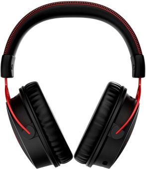 Наушники с микрофоном HyperX Cloud Alpha Wireless (CA002) черный/красный 1.8м мониторные Radio оголовье (4P5D4AA) - купить недорого с доставкой в интернет-магазине