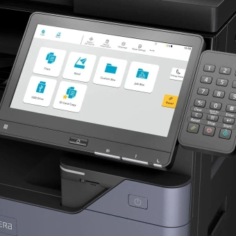 МФУ лазерный Kyocera TASKalfa 7054ci (1102XC3NL0) A3 Duplex черный - купить недорого с доставкой в интернет-магазине