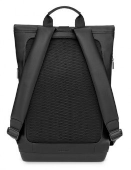 РюкзакДА Moleskine CLASSIC ROLLTOP (ET86RBKBK) 40x32x12см эко-кожа черный - купить недорого с доставкой в интернет-магазине