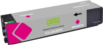 Картридж струйный Cactus CS-L0S30YC 976YC пурпурный (245мл) для HP PageWide P55250dw/P57750dw - купить недорого с доставкой в интернет-магазине