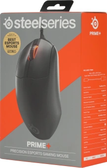 Мышь Steelseries Prime + черный оптическая 18000dpi USB 6but (62490) - купить недорого с доставкой в интернет-магазине