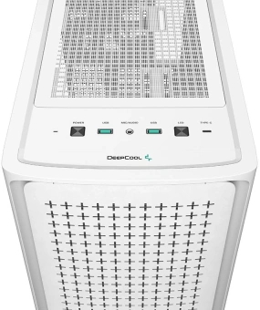 Корпус Deepcool CK560 WH белый без БП ATX 3x120mm 4x140mm 2xUSB3.0 audio bott PSU - купить недорого с доставкой в интернет-магазине