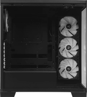 Корпус Azza Cove черный без БП ATX 6x120mm 2x140mm 1xUSB2.0 1xUSB3.0 audio bott PSU - купить недорого с доставкой в интернет-магазине