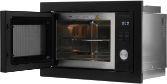 Микроволновая печь Hyundai HBW 2544 BG 25л. 900Вт черный (встраиваемая) - купить недорого с доставкой в интернет-магазине