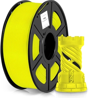 Пластик для принтера 3D Cactus CS-3D-TPU-0.8KG-YELLOW TPU d1.75мм 0.8кг L336м 1цв. - купить недорого с доставкой в интернет-магазине