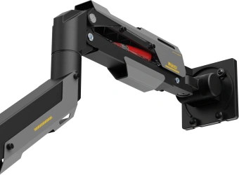 Кронштейн для мониторов Ultramounts UM743BG черный/серый 24"-57" макс.30кг крепление к столешнице поворот и наклон - купить недорого с доставкой в интернет-магазине