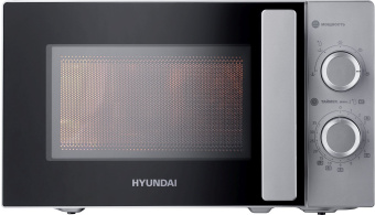 Микроволновая Печь Hyundai HYM-M2092 20л. 700Вт серебристый - купить недорого с доставкой в интернет-магазине