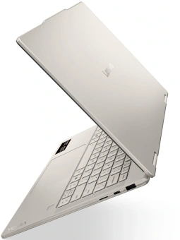 Ноутбук Lenovo Yoga 7 2-in-1 14AGP11 Ryzen AI 7 445 24Gb SSD512Gb AMD Radeon 840M 14" OLED Touch WUXGA (1920x1200) Windows 11 Home beige WiFi BT Cam (83TD0083RK) - купить недорого с доставкой в интернет-магазине