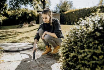 Строительный пылесос Karcher WD 6 P S V-30/8/35/T (YSY) 1300Вт (уборка: сухая/сбор воды) желтый - купить недорого с доставкой в интернет-магазине