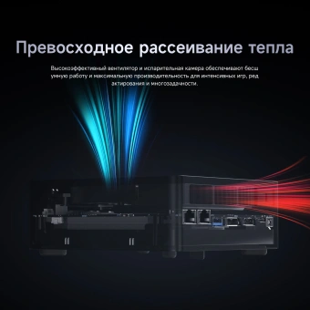 ПК Мини Chuwi AuBox Ryzen AI 9 365 (2) 32Gb SSD1Tb Radeon 880M Windows 11 Pro 2x2.5GbitEth WiFi BT 120W серебристый/черный - купить недорого с доставкой в интернет-магазине