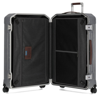 Чемодан Piquadro PQ LM (BV4427PQLM/NCU) 46x68x26.5см 69л. 4.68кг. поликарбонат/натур.кожа темно-серый - купить недорого с доставкой в интернет-магазине