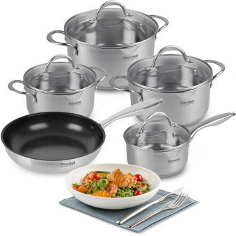 Набор посуды Rondell Erbe RDS-1290 9 предметов - купить недорого с доставкой в интернет-магазине