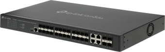 Коммутатор TP-Link SG3428XF (L2+) 4xКомбо(1000BASE-T/SFP) 20SFP 4SFP+ управляемый - купить недорого с доставкой в интернет-магазине