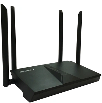 Роутер беспроводной Origo OWR1830AXG (OWR1830AXG/A1A) AX1800 10/100/1000BASE-T черный - купить недорого с доставкой в интернет-магазине