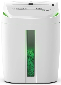 Шредер Kobra C4-Hybrid E/S серый (секр.P-4) фрагменты 15лист. 40лтр. скрепки скобы пл.карты CD - купить недорого с доставкой в интернет-магазине