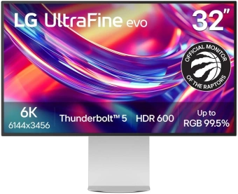 Монитор LG 32" 32U990A-S черный IPS LED 1ms 16:9 HDMI M/M матовая HAS Piv 2000:1 450cd 178гр/178гр 6144x3456 6K USB 9.5кг - купить недорого с доставкой в интернет-магазине