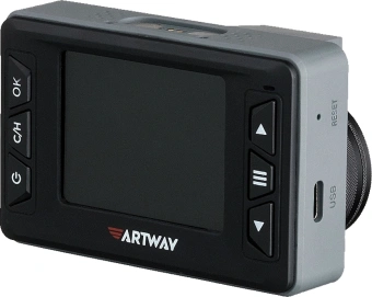 Видеорегистратор с радар-детектором Artway Combo MD-215 GPS серый - купить недорого с доставкой в интернет-магазине