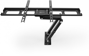 Кронштейн для телевизора Buro MF2 черный 32"-70" макс.35кг настенный поворотно-выдвижной и наклонный - купить недорого с доставкой в интернет-магазине
