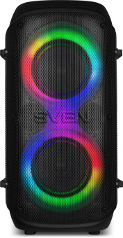 Колонка порт. Sven PS-800 черный 100W 2.0 BT 10м 4400mAh (SV-021511) - купить недорого с доставкой в интернет-магазине