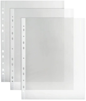 Папка-вкладыш Buro 013BURO45 тисненые A4+ 45мкм (упак.:100шт) - купить недорого с доставкой в интернет-магазине