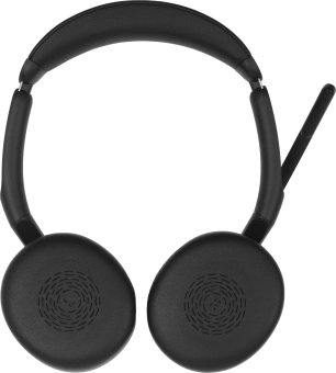 Наушники с микрофоном Jabra Evolve2 55 Link380c MS Stand черный накладные BT оголовье (25599-999-889) - купить недорого с доставкой в интернет-магазине