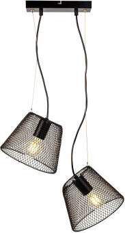 Светильник Hiper Grid H155-1 подвес. черный - купить недорого с доставкой в интернет-магазине