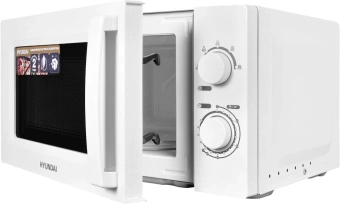 Микроволновая Печь Hyundai HYM-M2005 20л. 700Вт белый - купить недорого с доставкой в интернет-магазине