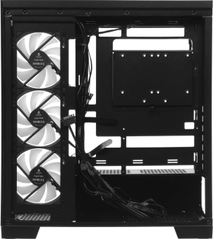 Корпус Azza Cove черный без БП ATX 6x120mm 2x140mm 1xUSB2.0 1xUSB3.0 audio bott PSU - купить недорого с доставкой в интернет-магазине