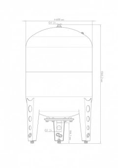 Гидроаккумулятор Джилекс ВП К 200 200л 10бар голубой (7154) - купить недорого с доставкой в интернет-магазине
