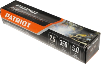 Электрод Patriot 605012200 D2.5мм L350мм 5гр серый - купить недорого с доставкой в интернет-магазине